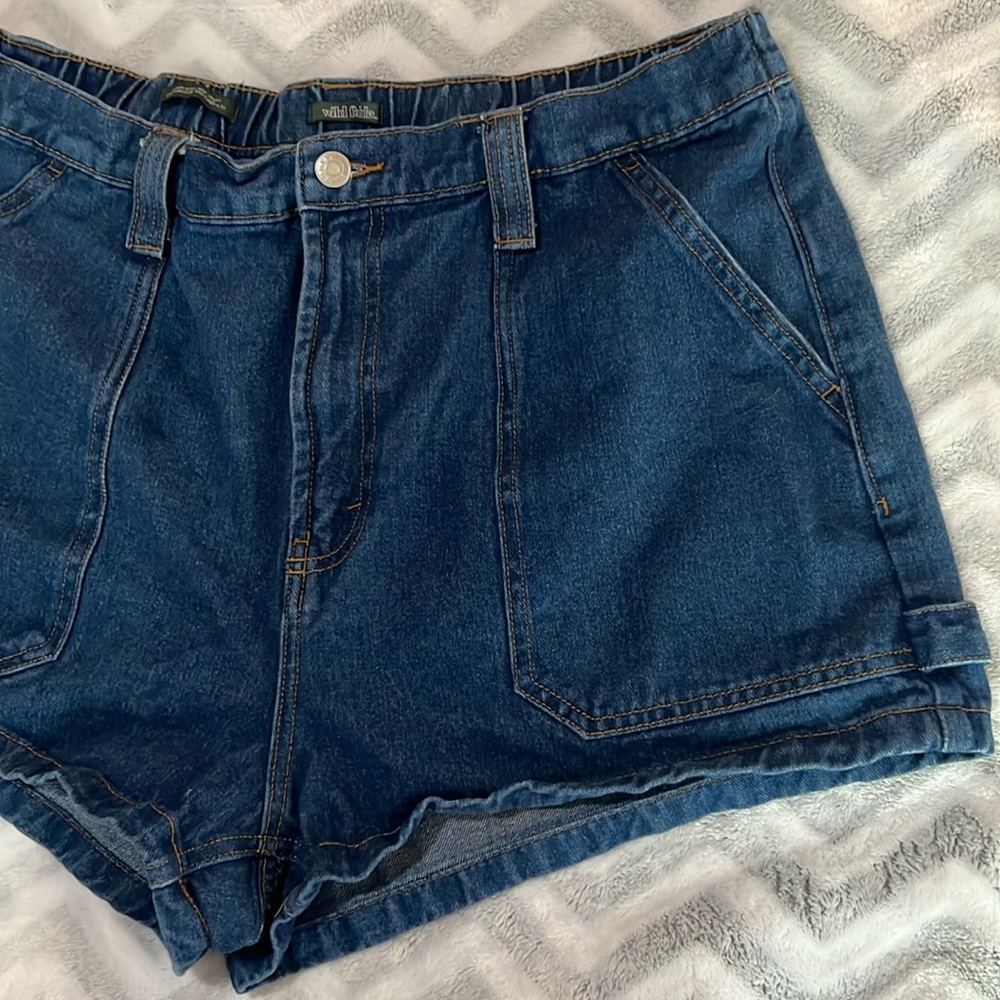 Wild Fable Super High Rise Utility Shorts